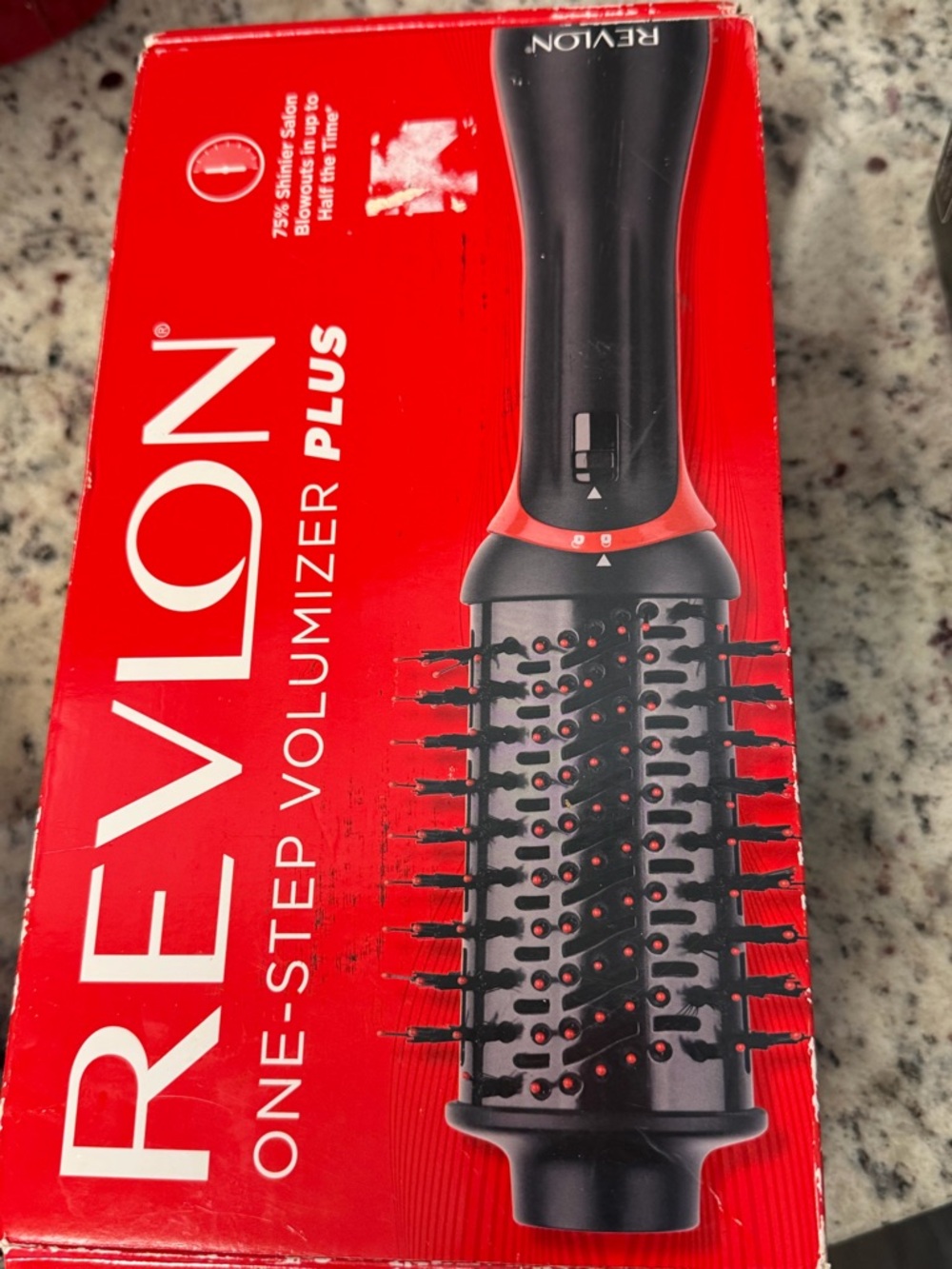 Revlon One-Step Volumizer Plus - Red and Black Hot Air Brush